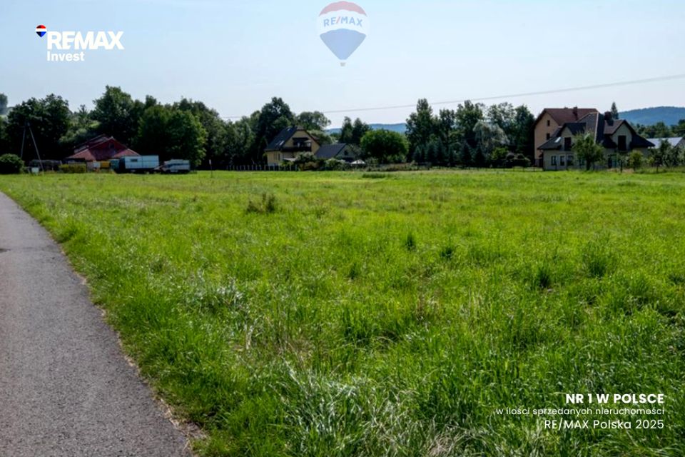 Działka budowlana Łękawica