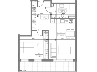 Mieszkanie Sosnowiec