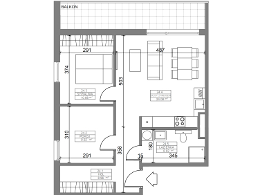 Mieszkanie Sosnowiec