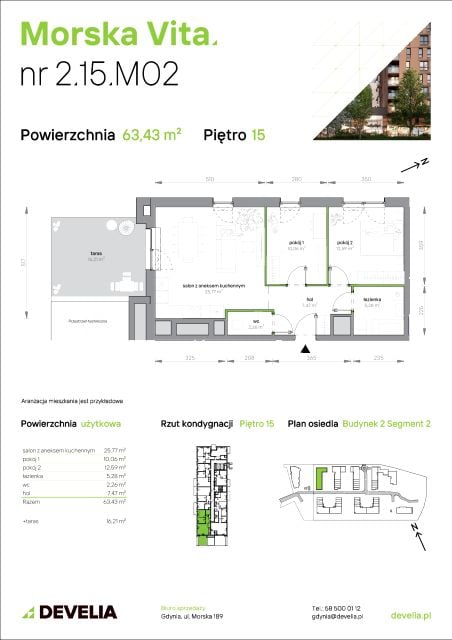 Mieszkanie Leszczynki, ul. Działdowska 3a