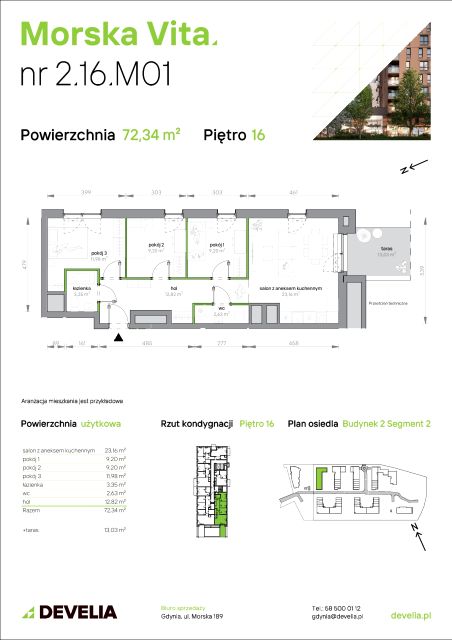 Mieszkanie Leszczynki, ul. Działdowska 3a