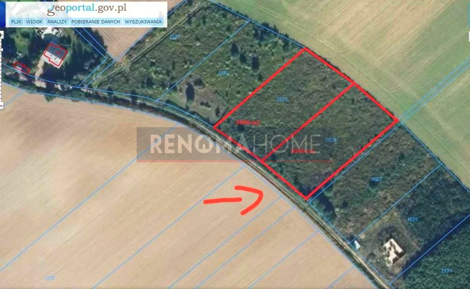 Działka budowlana Żarów