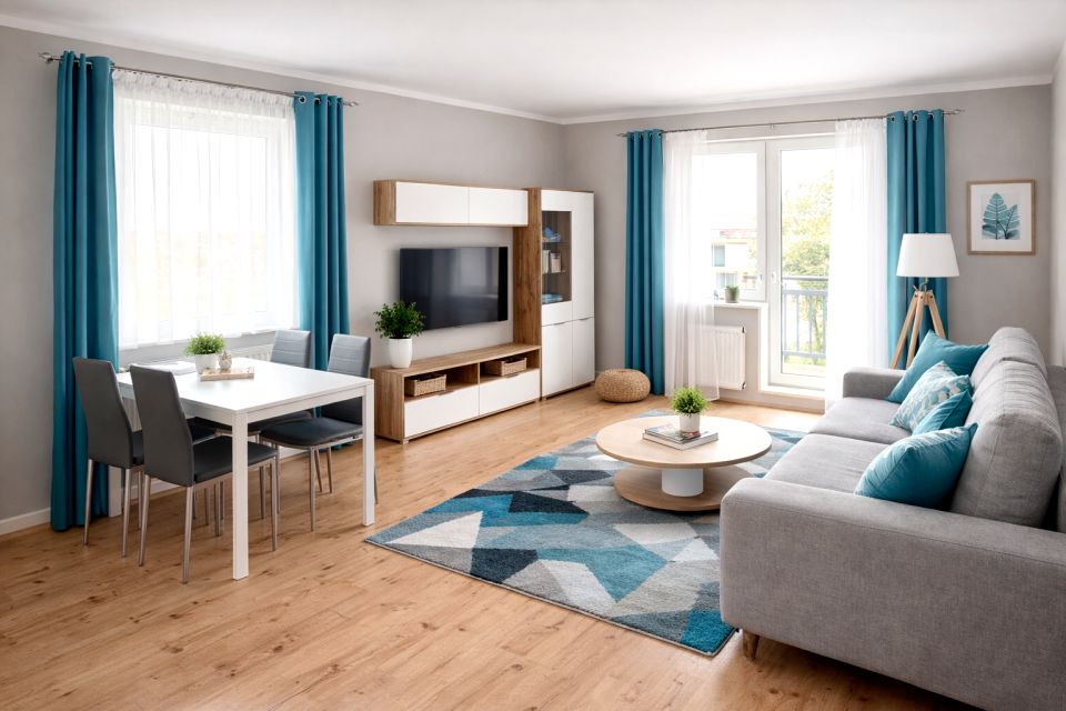 Mieszkanie apartamentowiec przy lesie