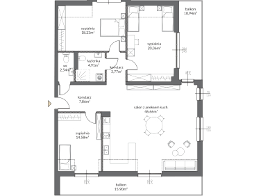 Mieszkanie Pruszcz Gdański sprzedaż