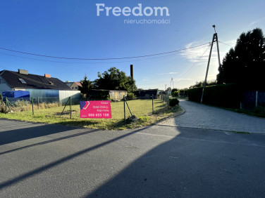 Ogrodzona działka sprzedam