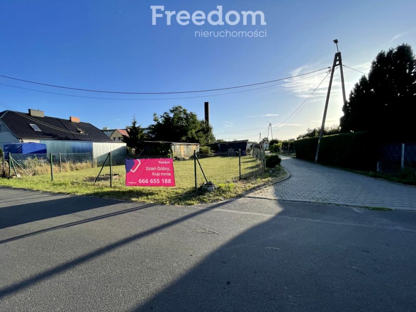 Ogrodzona działka sprzedam