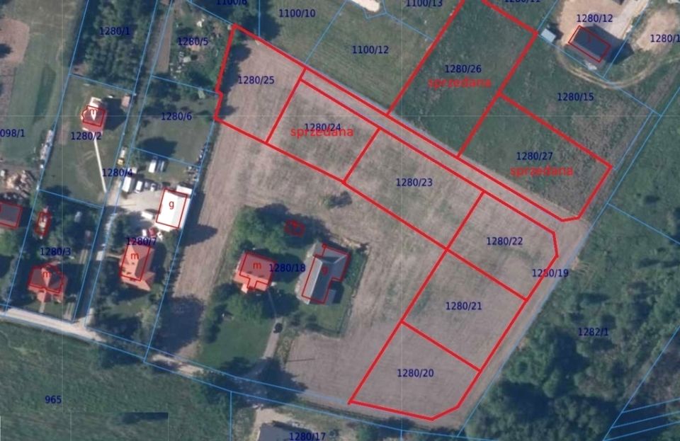 Działka budowlana Szczucin