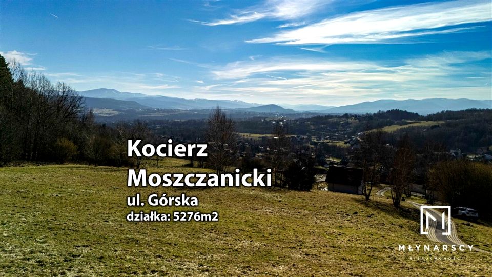 Działka budowlana Kocierz Moszczanicki