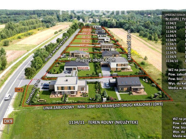 Działka budowlana Lubienia