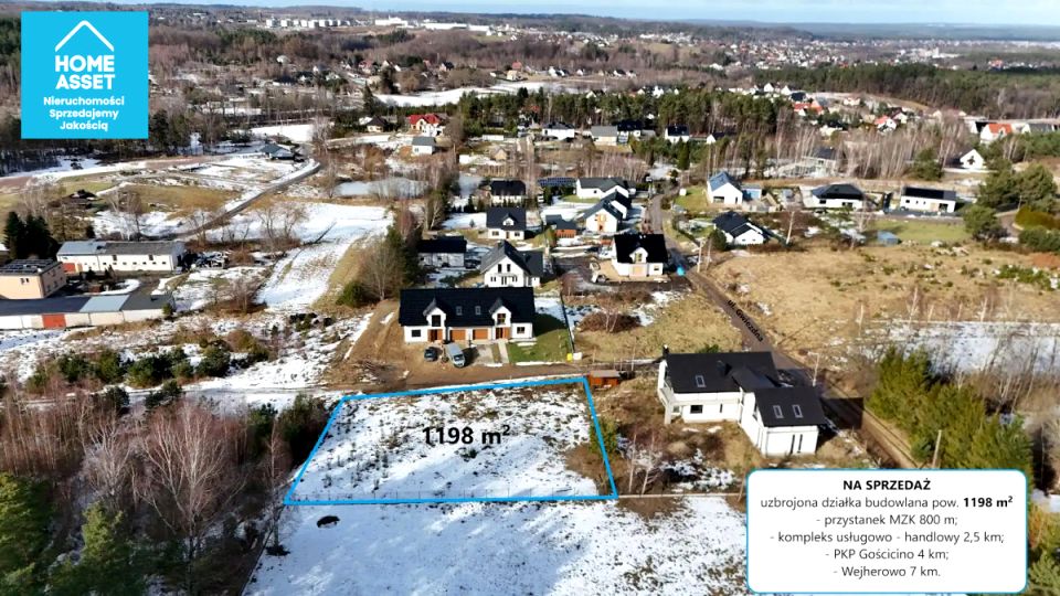 Działka budowlana Gościcino