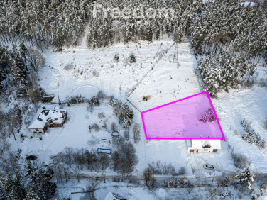 Ogrodzona działka sprzedam