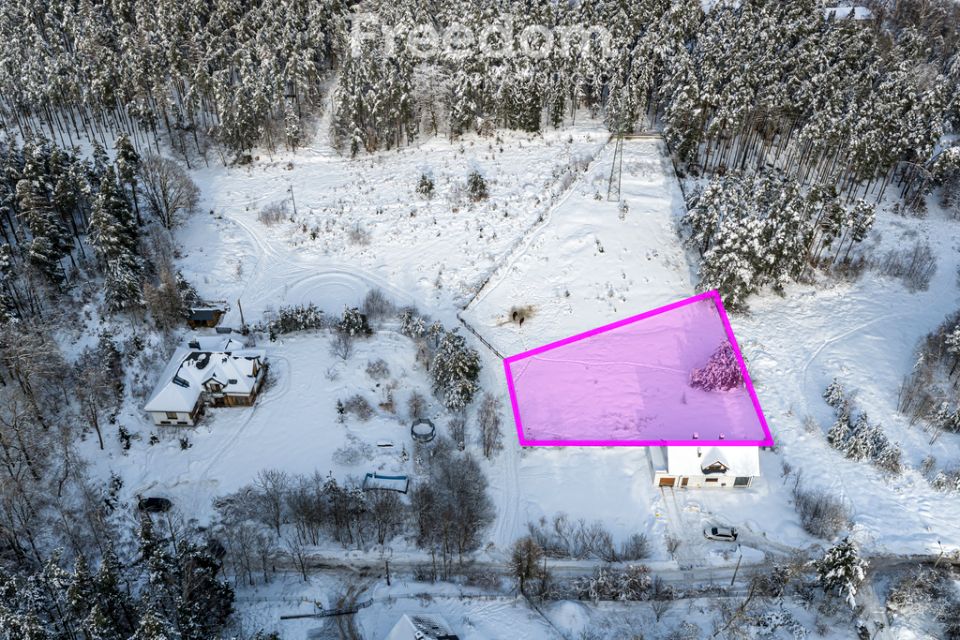 Ogrodzona działka sprzedam