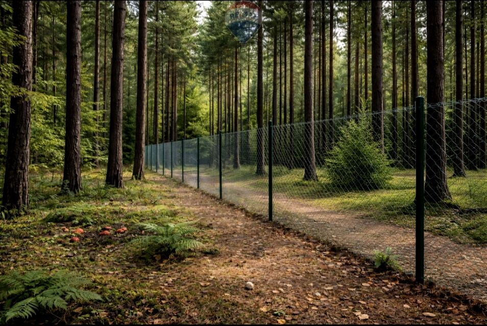 Ogrodzona działka sprzedam