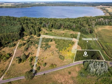 Działka nad jeziorem