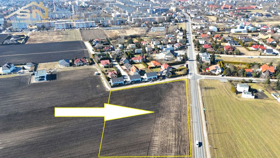 Działka usługowa Jacewo