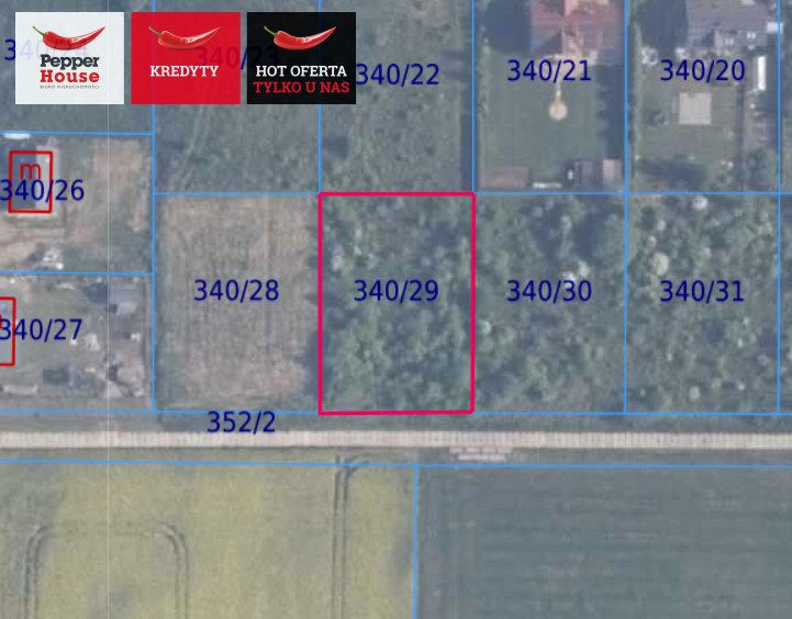 Działka inna Cedry Wielkie