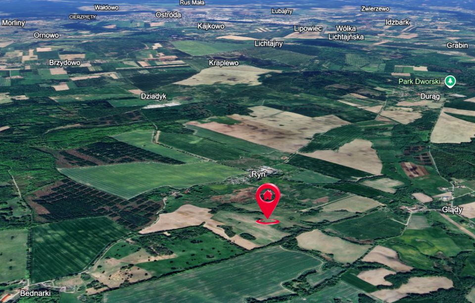 Działka budowlana Ostróda