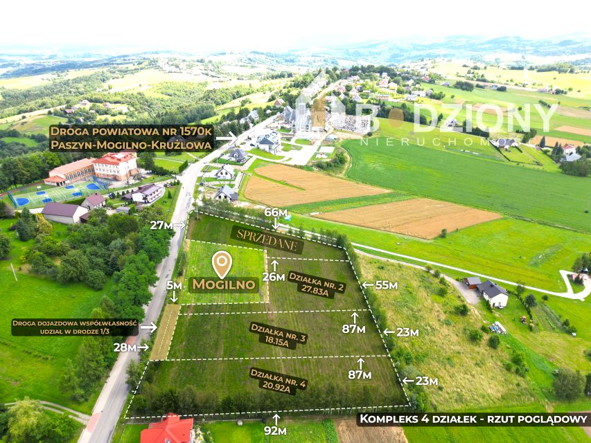 Pusta działka Mogilno