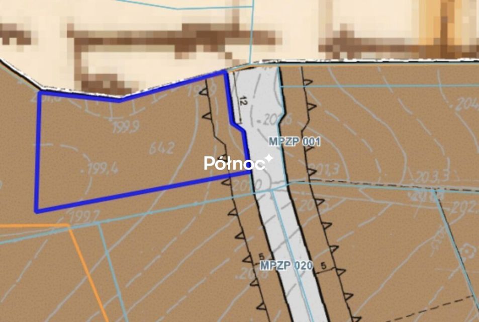 Działka budowlana Mętów