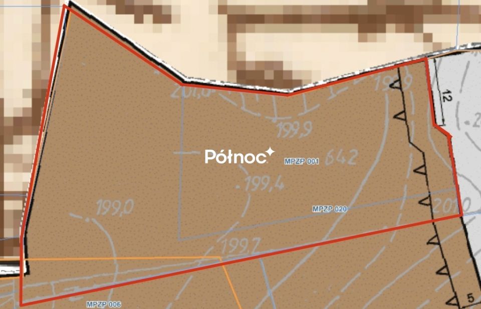 Działka budowlana Mętów