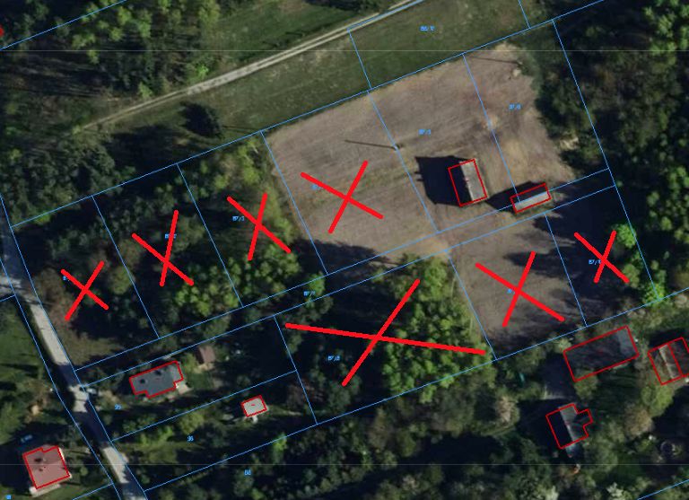 Działka budowlana Huta Dłutowska