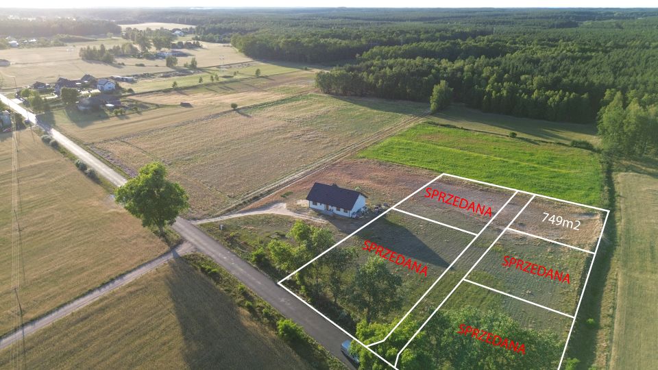 Działka budowlana Dąbrowa Wielka