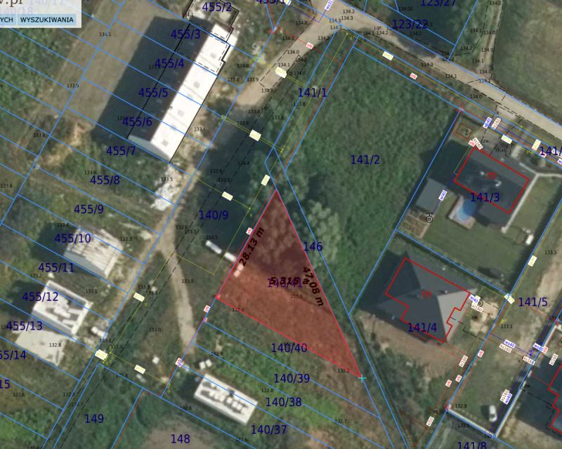 Działka budowlana Lubin