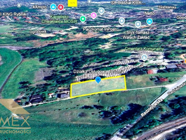 Działka usługowa sprzedam