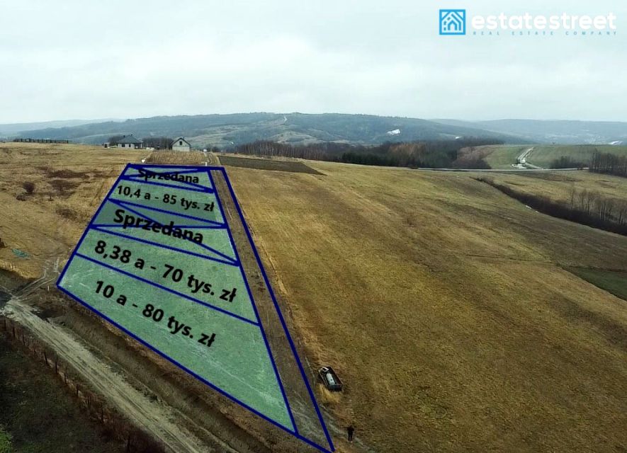 Działka budowlana Jodłówka