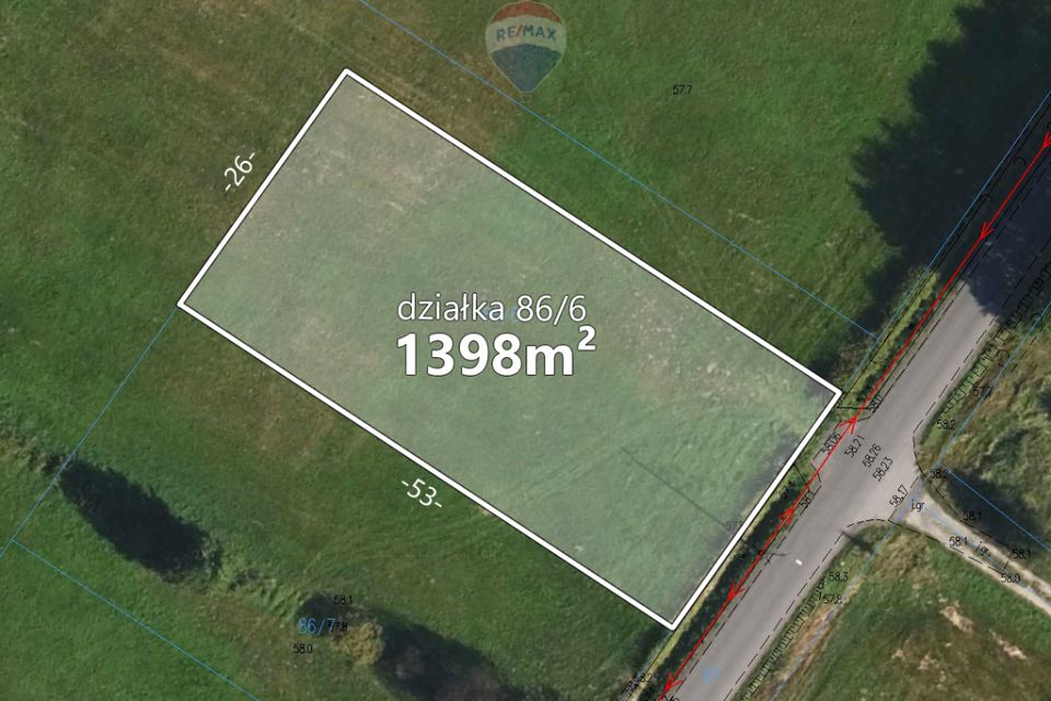 Działka budowlano-rolna Ładne