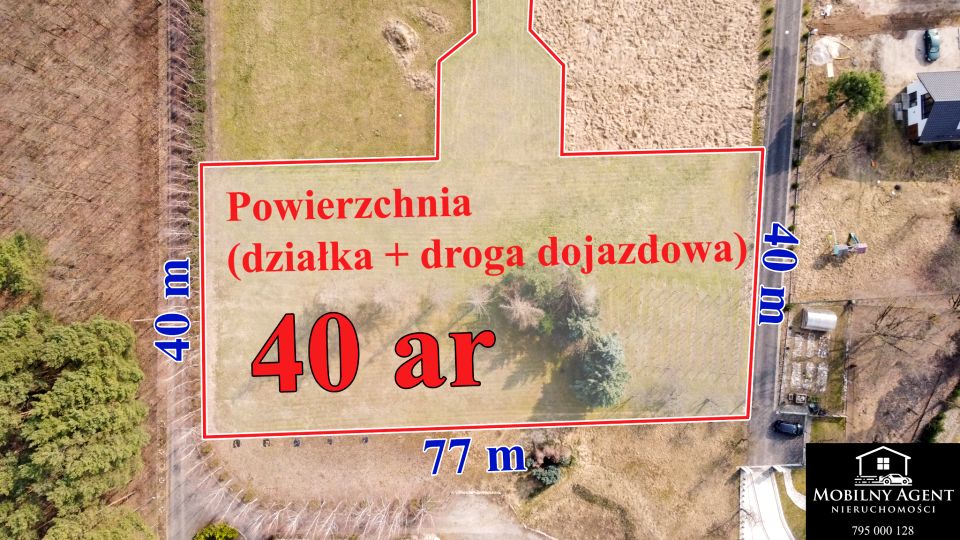 Działka budowlana Letnica