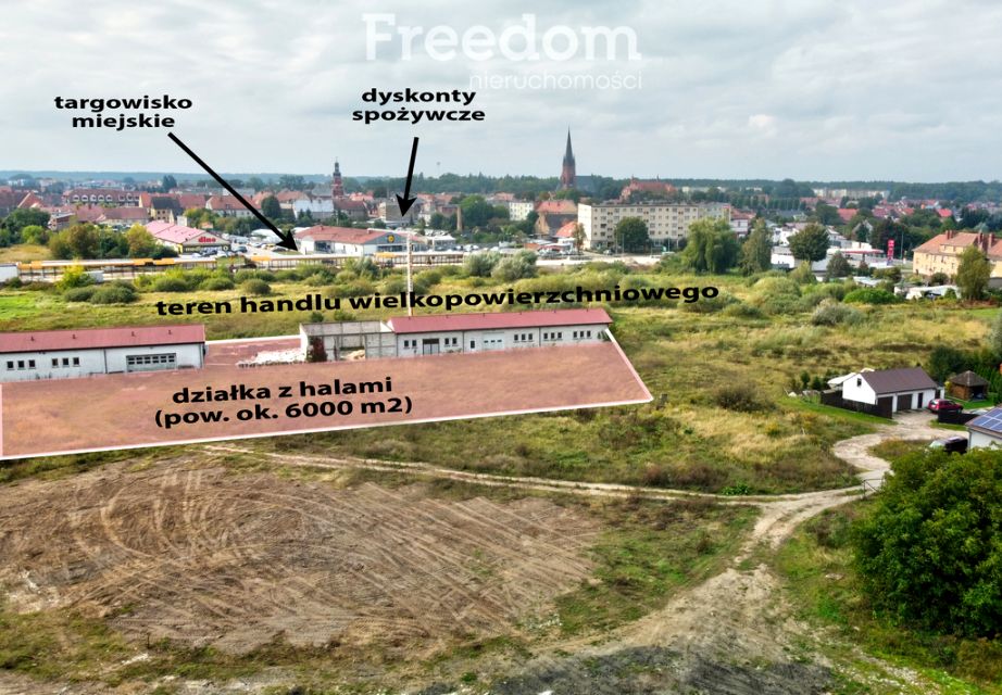 Działka przemysłowa Drezdenko