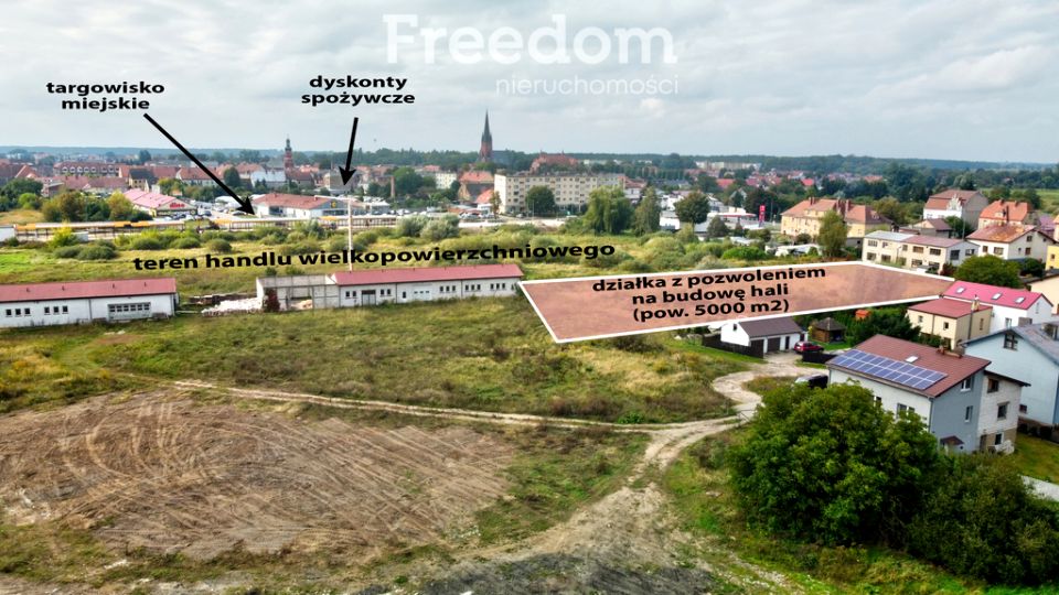 Działka przemysłowa Drezdenko