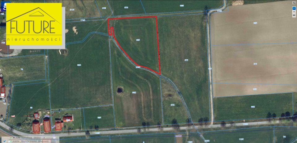 Działka Kurowo Braniewskie