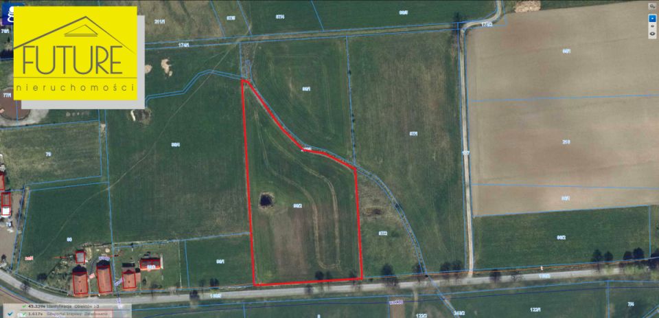 Działka Kurowo Braniewskie