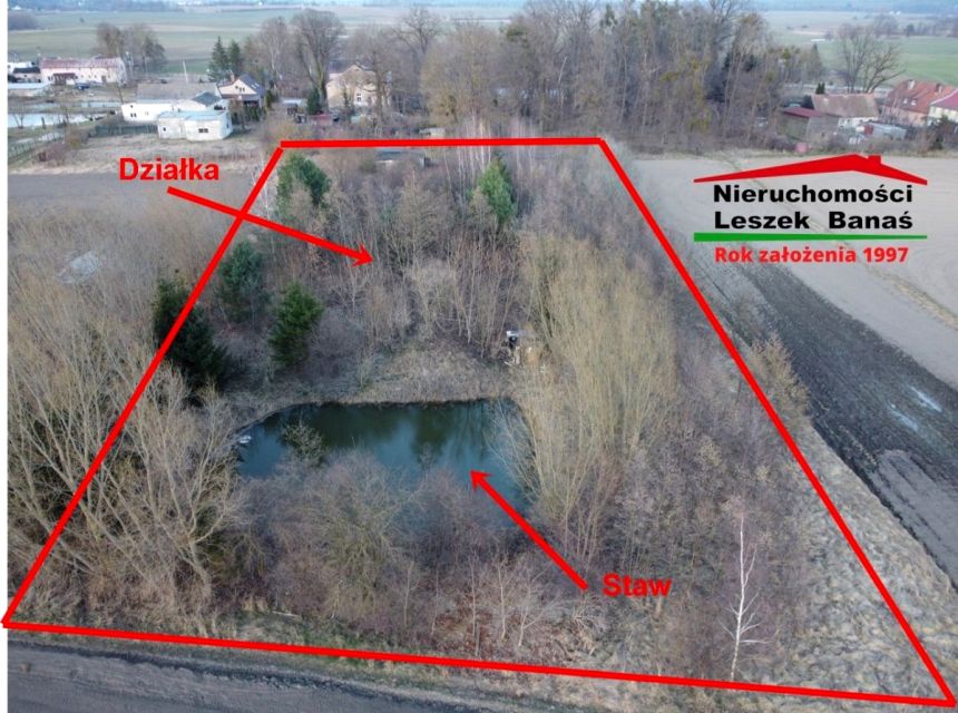 Działka rolna Rozajny