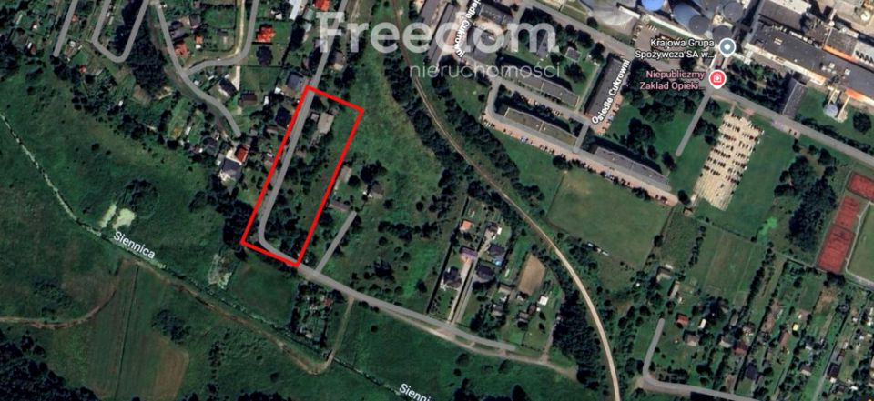 Działka budowlana Siennica Nadolna