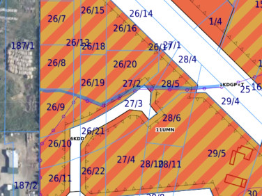 Działka usługowa Aleksandria