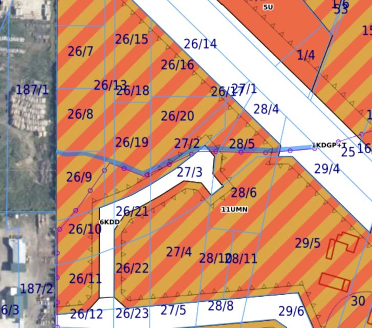 Działka usługowa Aleksandria