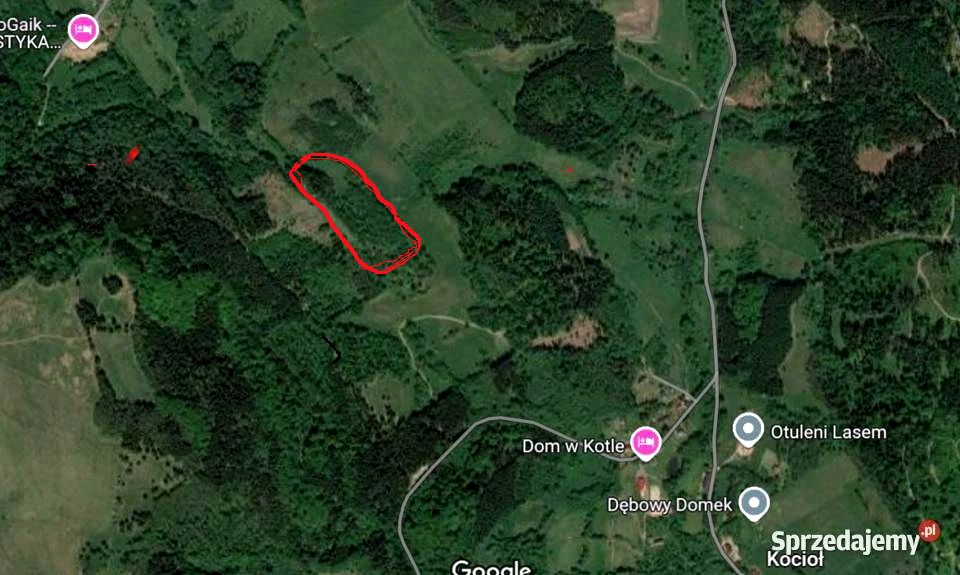 Działka rolna Kocioł