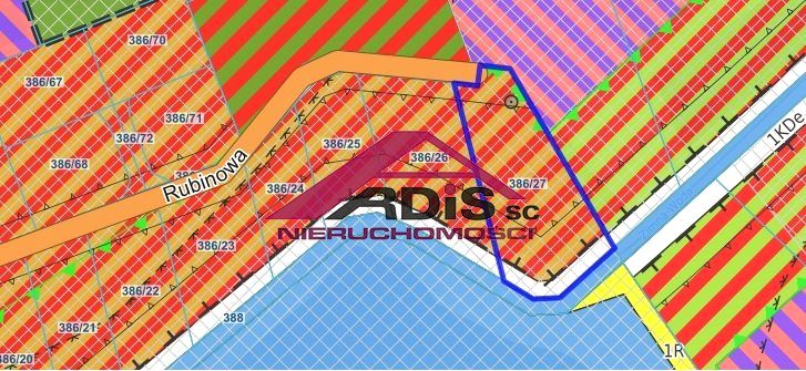 Działka budowlana Rusiec