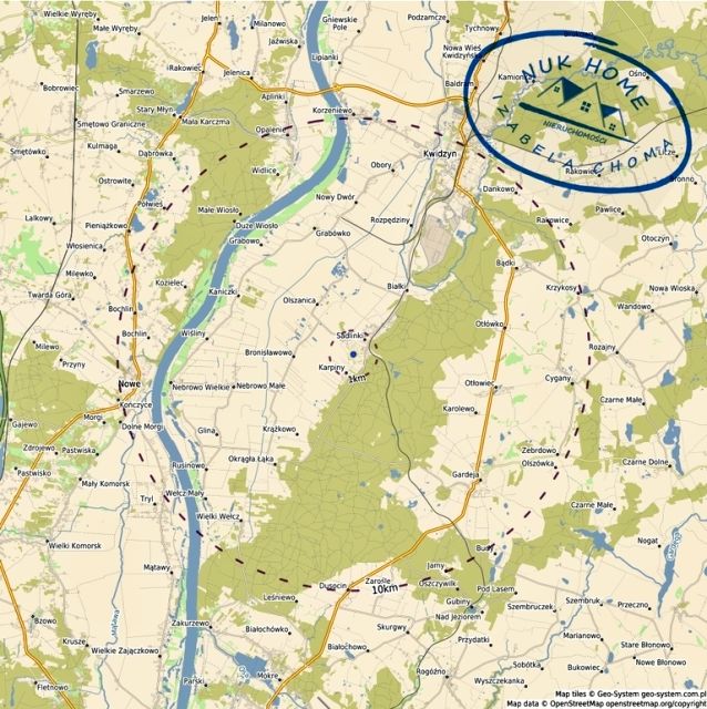 Działka budowlana Sadlinki