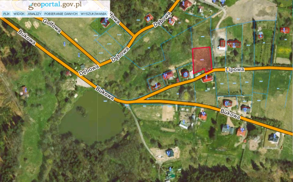 Działka budowlana Szczytna