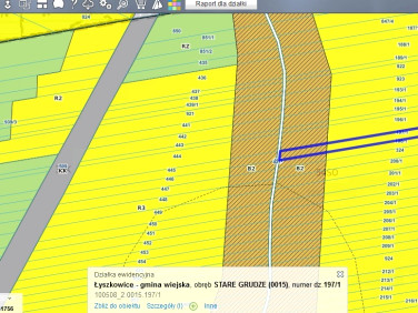 Działka inwestycyjna Stare Grudze