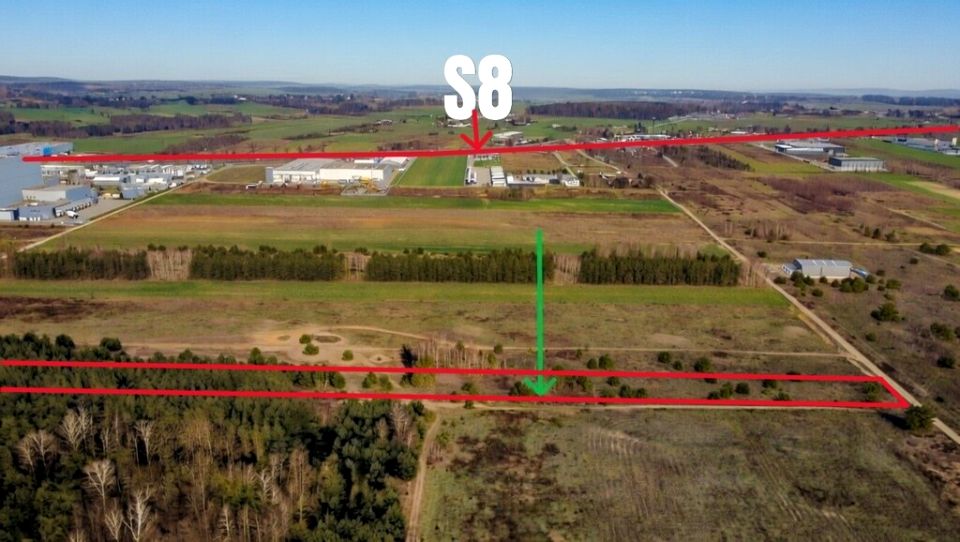 Działka inwestycyjna Małopole