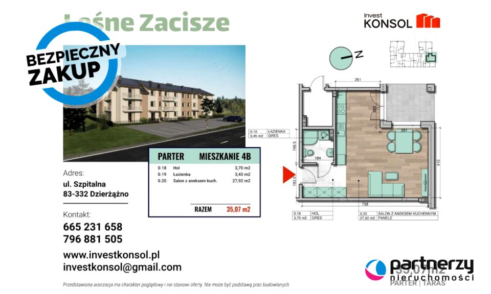 Mieszkanie Dzierżążno