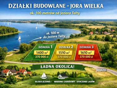 Działka budowlana Jora Wielka