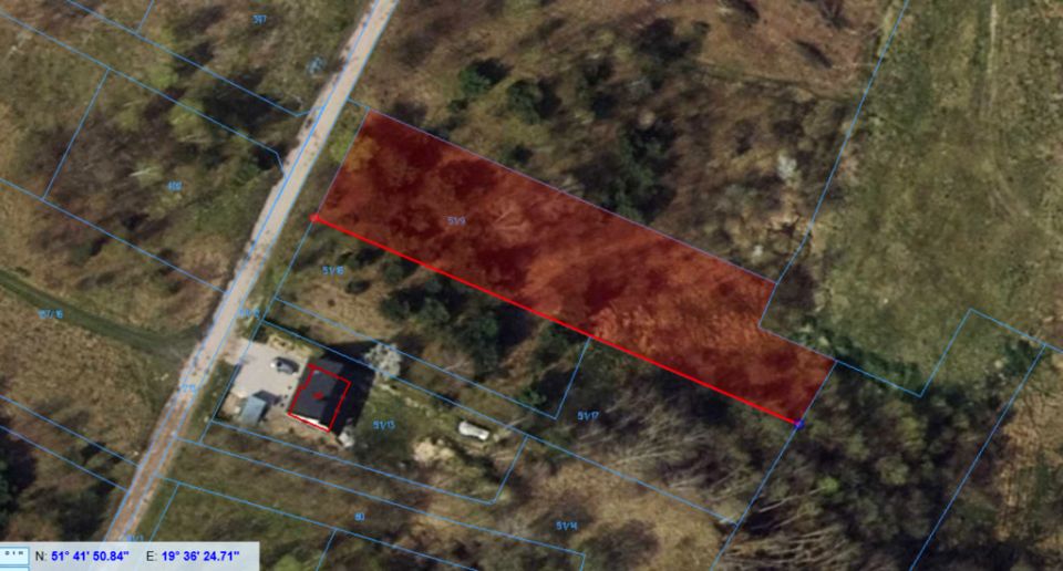 Działka budowlana Stróża