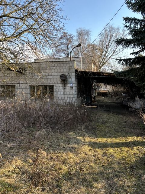 Zabudowana działka Łódź