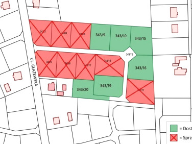 Działka budowlana Unisław